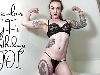 Muscular GF's Birthday..