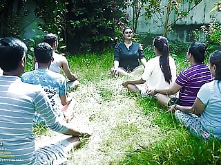 Desi Indian Big Boobs Yoga..