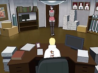 Naruto hokage adult Sarada..
