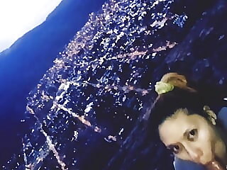 blowjob in the viewpoint..