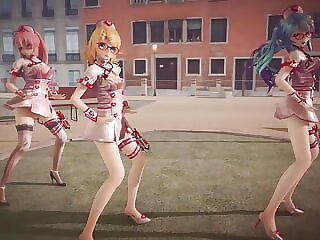 Mmd R-18 Anime Girls Sexy..