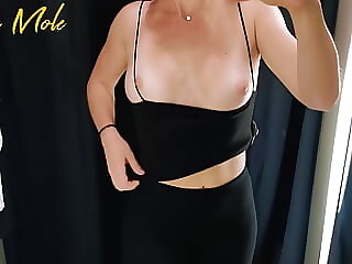 A girl with a perfect figure..