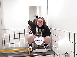 Pissing In Public Toilet..