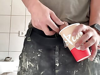 Drinking your answer piss