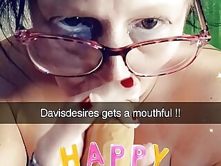 She Blew Out Above Her..