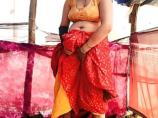 Indian Townsperson aunty..