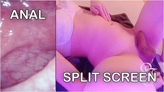 Beautiful Split Screen POV of