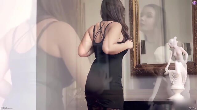 Sofia Lee - Black Stockings